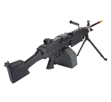 A&K FN Licensed ''Middleweight'' M249 SAW Machine Gun (MK II / Black)