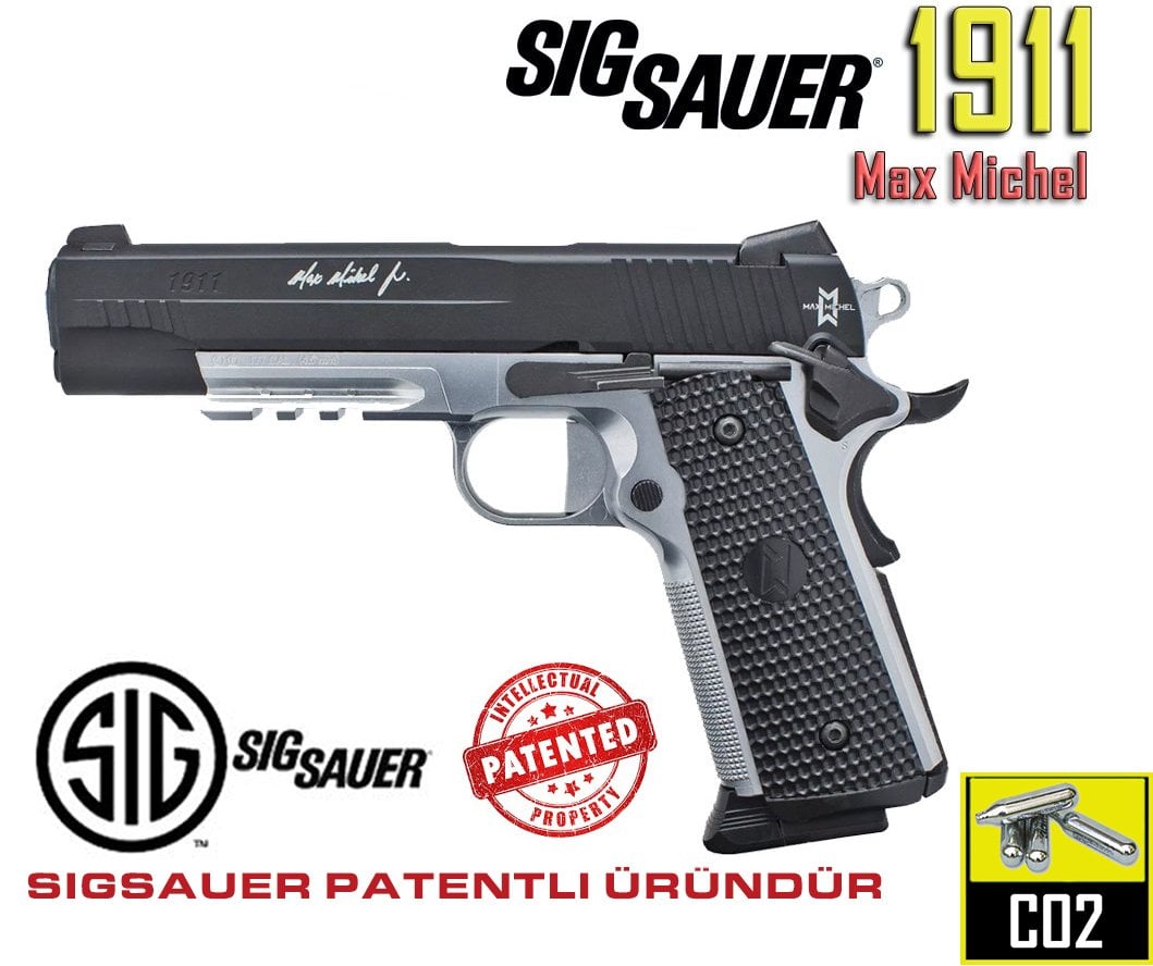 Sig Sauer 1911 MaxMichel Co2 4.5mm Havalı Tabanca