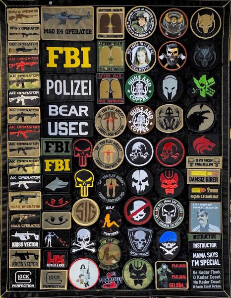 SPECIAL FORCES PATCH - TAN SİYAH