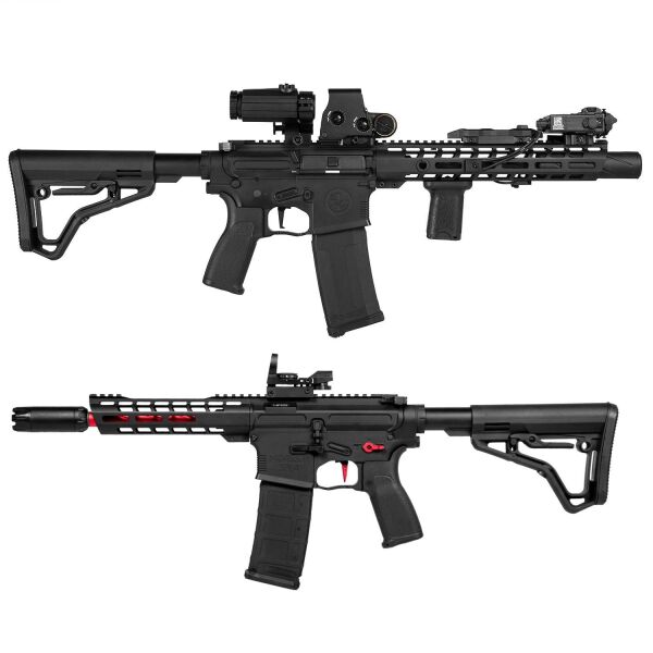 Novritsch SSR4 Mk2 Fluted Outer Barrel RED UZUN DIŞ NAMLU