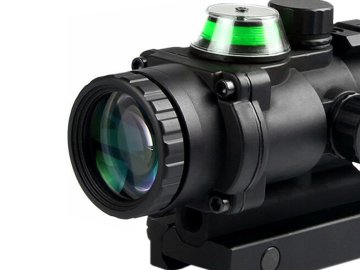 BURRIS Tipi 3x32 Green Chevron Reticle Optik-Siyah ISG9140GB