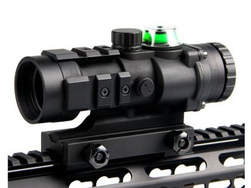 BURRIS Tipi 3x32 Green Chevron Reticle Optik-Siyah ISG9140GB