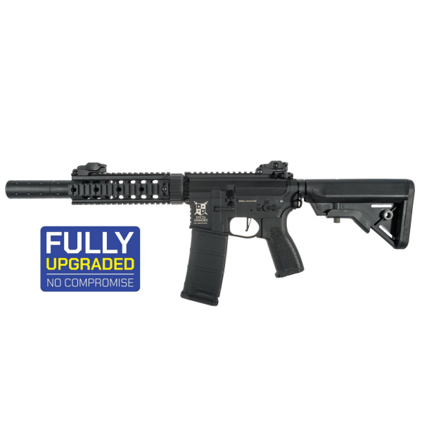 Delta Armory M4 AR15 SilentOps 7'' Charlie ETU Airsoft Tüfek Siyah DA-C05-ETU