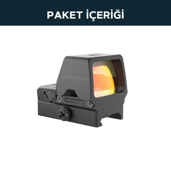Vector Optics Frenzy Plus 1x22x32 QD Red Dot Reflexvisier Nişangah SCRD-65