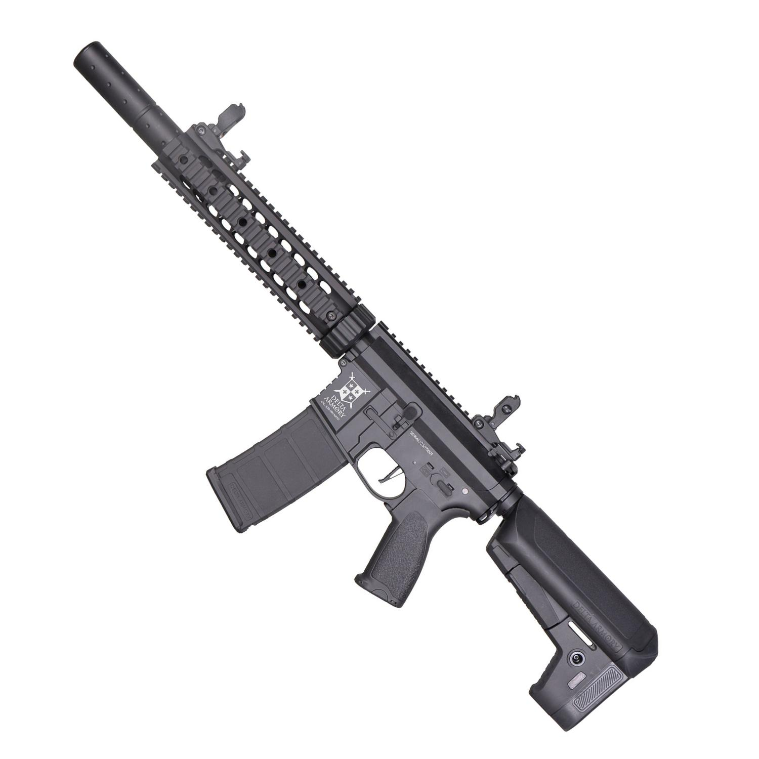 Delta Armory AR15 SilentOps 9'' BRAVO Airsoft Tüfek / Siyah DA-B08