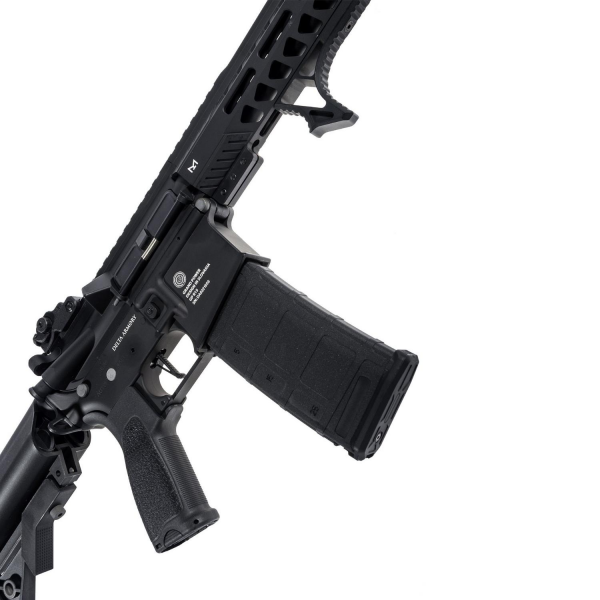 Delta Armory Grand Power M4 AR15 10inch M-LOK ALPHA PIL SARJ SET Airsoft Tüfek / Siyah DA-GP-A14