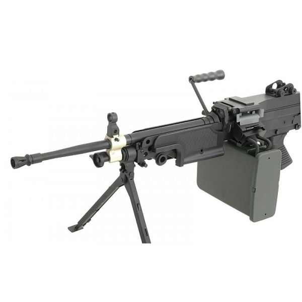 M249 Minimi A&K Hafif Makinalı Airsoft Tüfek FULL METAL VERSIYON