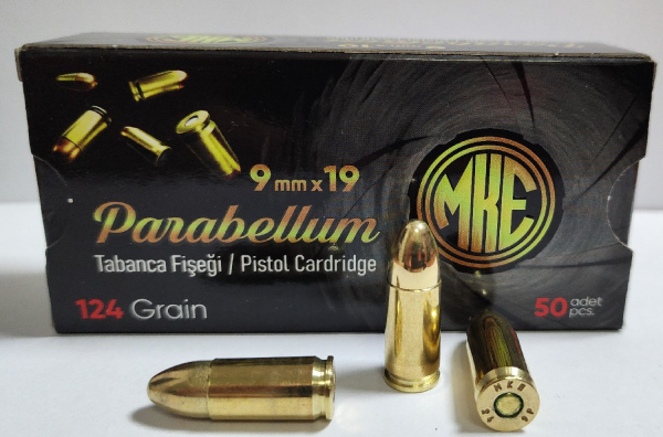 9x19mm MKE PARABELLUM TABANCA FİŞEĞİ 00337