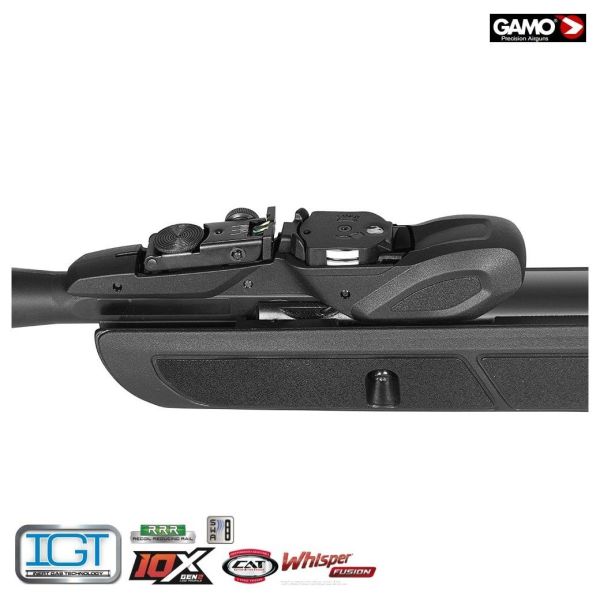 GAMO REPLAY 10X MAGNUM IGT Gen2 5.5 MM Şarjörlü ve Dürbünlü Havalı Tüfek- 6110038655-F