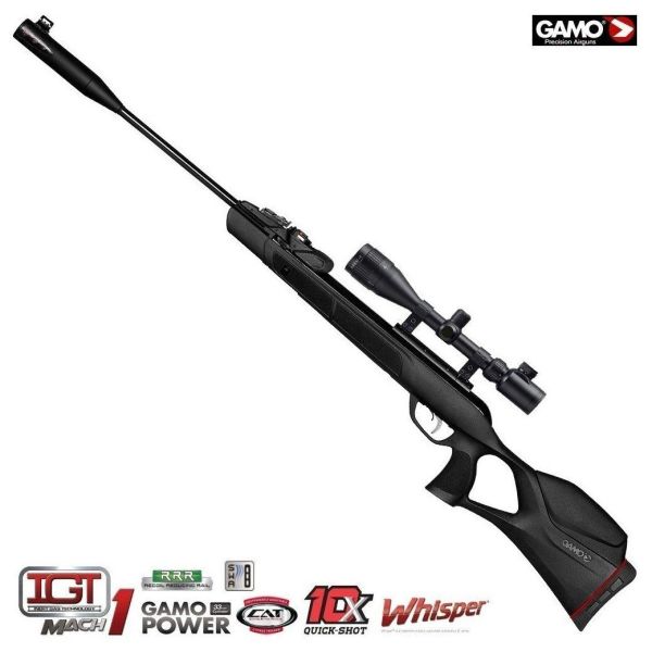 GAMO REPLAY 10X MAGNUM IGT Gen2 4.5 MM Şarjörlü  Havalı Tüfek- 61100386-F