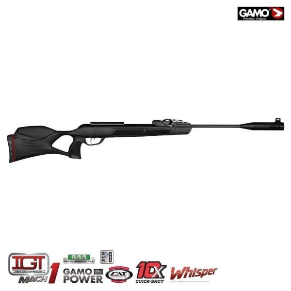 GAMO REPLAY 10X MAGNUM IGT Gen2 4.5 MM Şarjörlü  Havalı Tüfek- 61100386-F