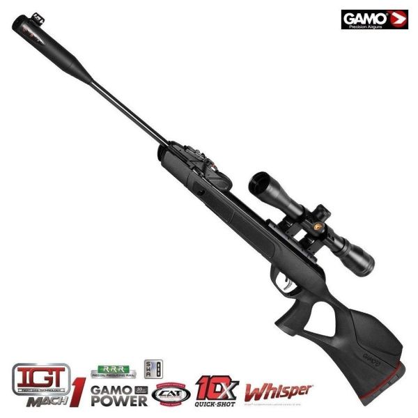 GAMO REPLAY 10X MAGNUM IGT Gen2 4.5 MM Şarjörlü  Havalı Tüfek- 61100386-F
