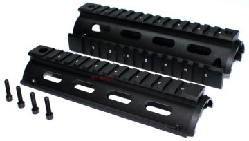 M4 M16 RIS Carbine el kundağı Quad Rail System